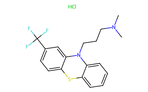 Triflupromazine hydrochloride 1098-60-8